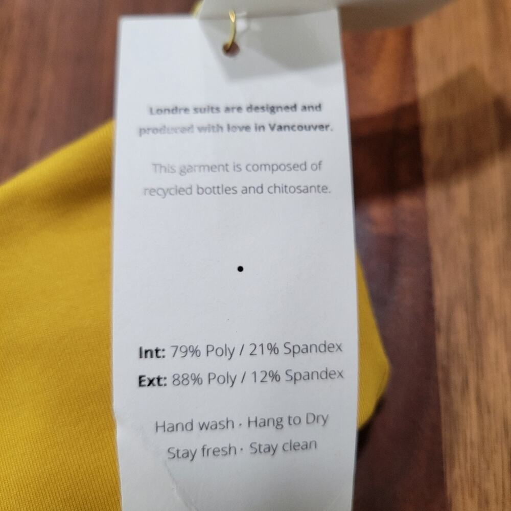 Londre Yellow Bikini Bottom - NWT - Picture 8 of 11